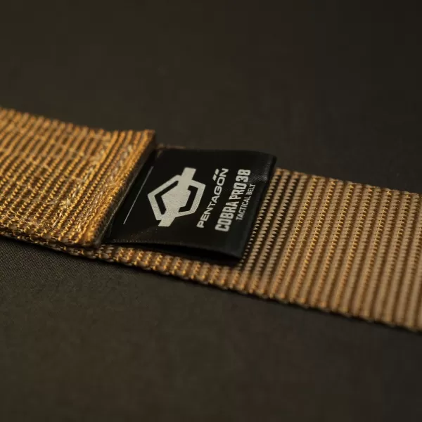 Колан PENTAGON COBRA PRO 38 BLACK TACTICAL BELT Χ50100 03 X50100 КОЙОТ 