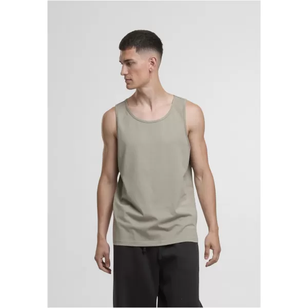  Риза URBAN CLASSICS TB7559A БЛЕДО МАСЛИНОВО/БЯЛО 