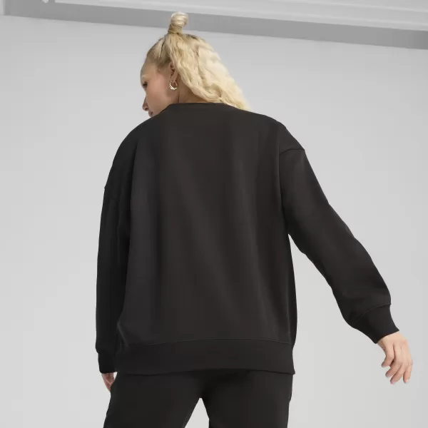  Дамска суитчър PUMA ESS OVERSIZED CREW FL 68540001 PUMA BLACK 