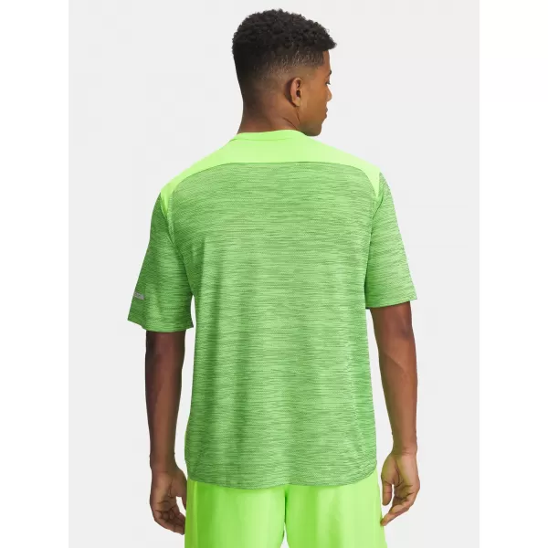  Мъжка тениска UNDER ARMOUR UA TECH UTILITY SS ЗЕЛЕНО 