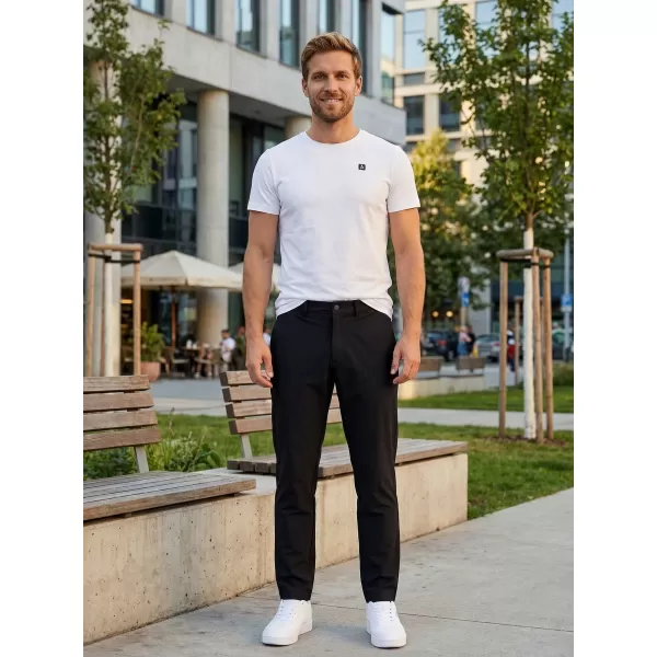  Мъжки панталон ALTISPORT ATS TROUSER SLIM-FIT ЧЕРЕН 