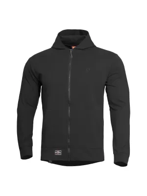Суичър PENTAGON AGIS RING SPUN SWEATER K08043 ЧЕРЕН