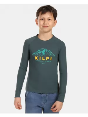 Риза за момчета KILPI VERATI-JB ZJ0301KI ТЪМНО ЗЕЛЕНО