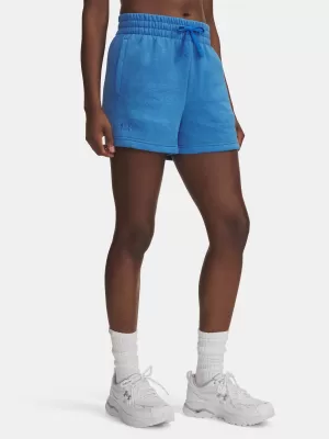 Дамски шорти UNDER ARMOUR RIVAL FLEECE SHORT 1382723-402 СИНЬО