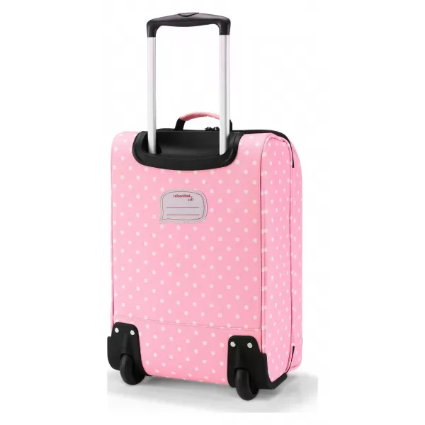  Детски куфар REISENTHEL TROLLEY XS KIDS ПАНДА ТОЧКИ РОЗОВО 