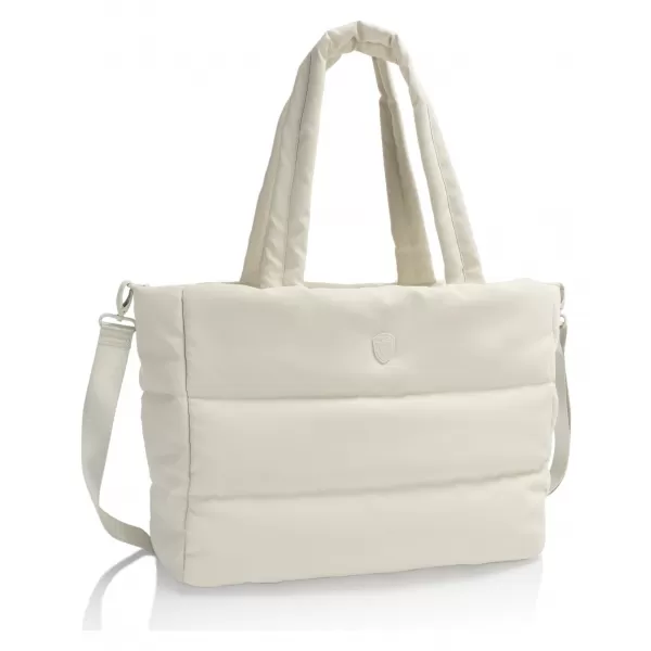  Чанта HEYS PUFFER TOTE BAG МРЪСНО БЯЛО 