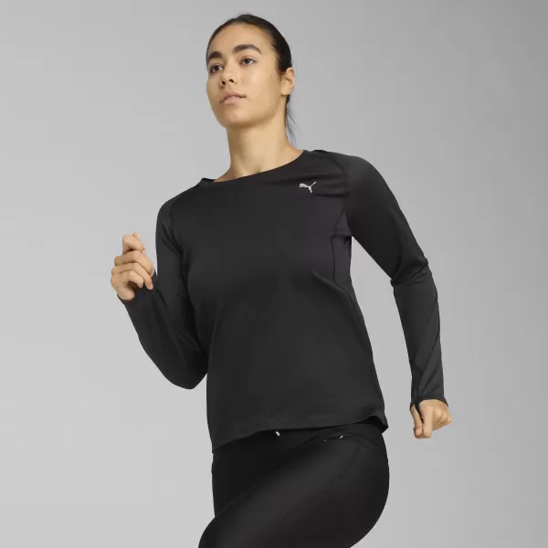  Риза PUMA W RUN VELOCITY LONG SLEEVE (POLY) 52658101 PUMA BLACK 