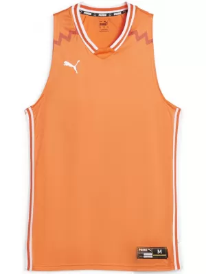 Мъжки фланелка PUMA HOOPS TEAM GAME JERSEY 67662808 ЗЛАТЕН МАК