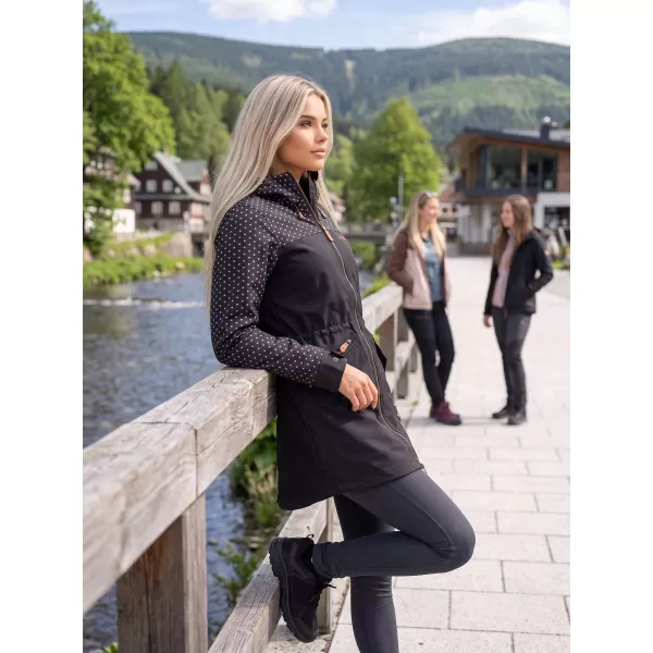  Дамско софтшел яке ALTISPORT GEMEE ЧЕРЕН 