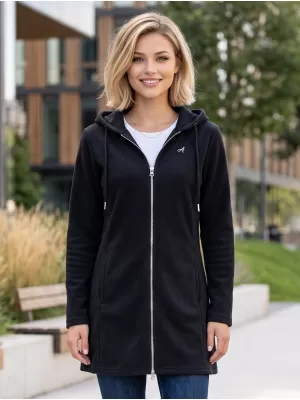 Дамски суичър ALTISPORT LIALA ЧЕРЕН