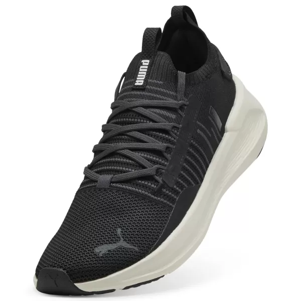  Ботуши PUMA SOFTRIDE SYMMETRY FUZION LS 31148210 ПУМА ЧЕРНО/ТЪМНО СИВО 