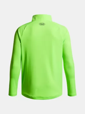 Момчешка тениска UNDER ARMOUR UA TECH 2.0 1/2 ZIP 1363286-389 ЗЕЛЕНО