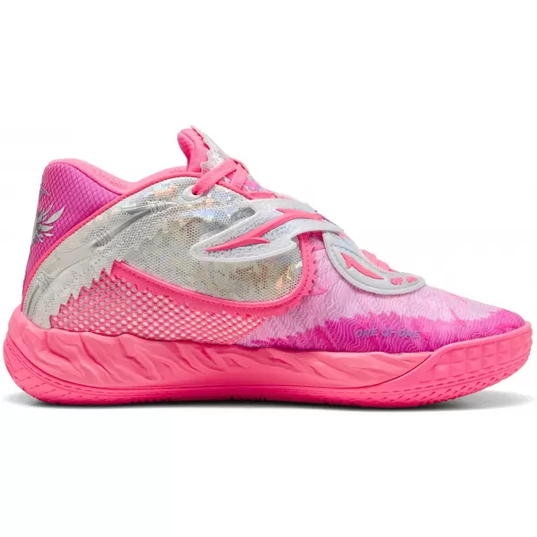  Мъжки обувки PUMA MB.05 WORLD TOUR 31212901 СЛЪНЦЕТО УДАРЕНО/ЧИСТА МАГЕНТА 