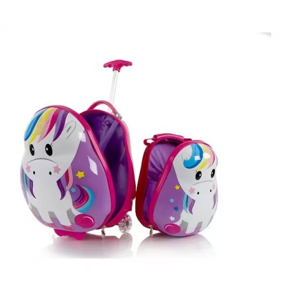  Комплект куфари HEYS TRAVEL TOTS KIDS ЕДНОРОГ 