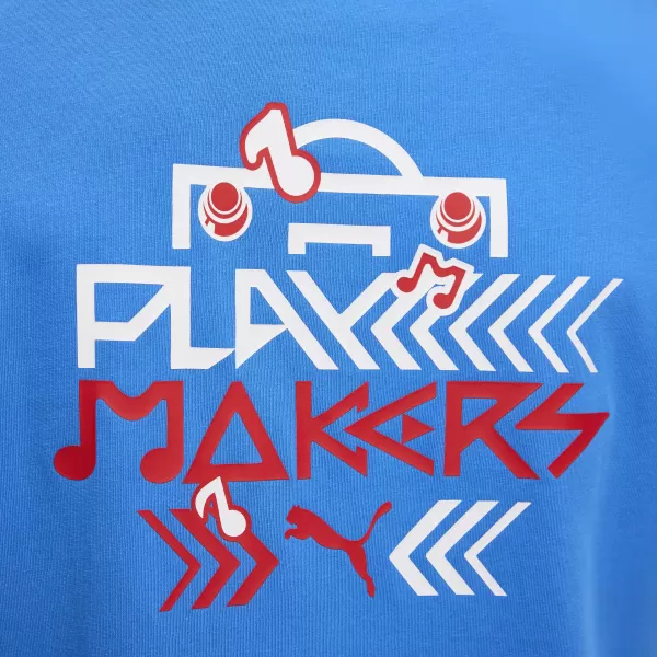  Риза PUMA NEYMAR JR PLAYMAKER TEE 66032110 PUMA TEAM ROYAL/PUMA RED 