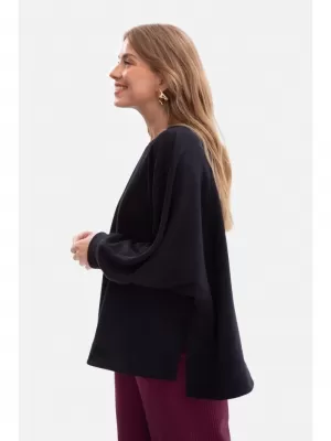 Дамски суичър BEWEAR B306 ЧЕРЕН