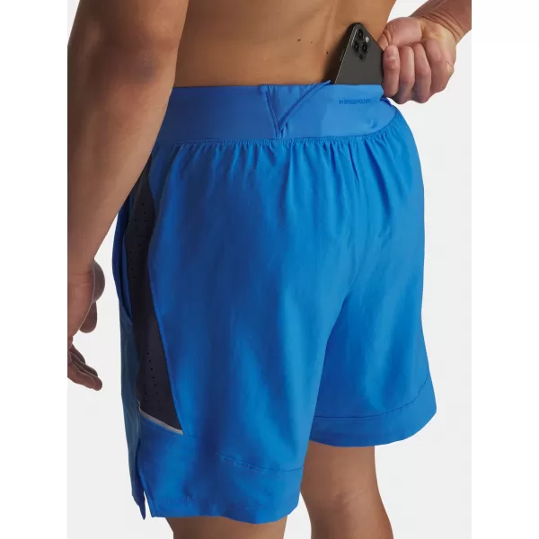  Мъжки шорти UNDER ARMOUR UA LAUNCH PRO 2N1 7 SHORTS СИНЬО 