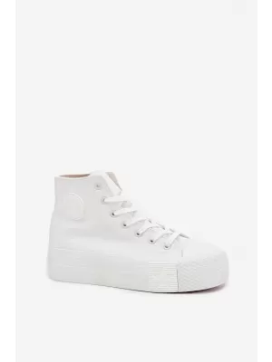 Дамски маратонки BIG STAR RR274743 WHITE Big Star Shoes