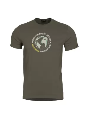 тениска PENTAGON GLOBE T-SHIRT K09055 КАФЯВО СИВО