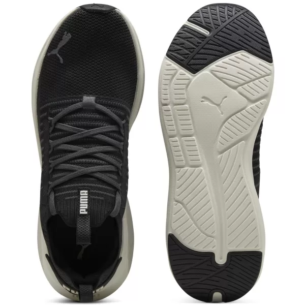  Ботуши PUMA SOFTRIDE SYMMETRY FUZION LS 31148210 ПУМА ЧЕРНО/ТЪМНО СИВО 