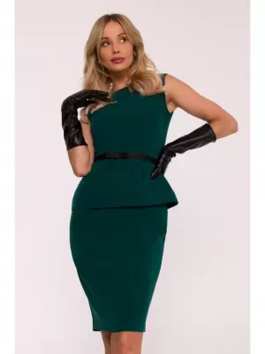 Рокля STYLOVE S427 ЗЕЛЕНО