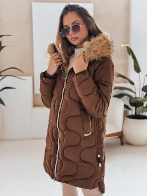 Дамско яке DSTREET TY4936 БРАУН