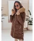 Дамско яке DSTREET TY4936 БРАУН