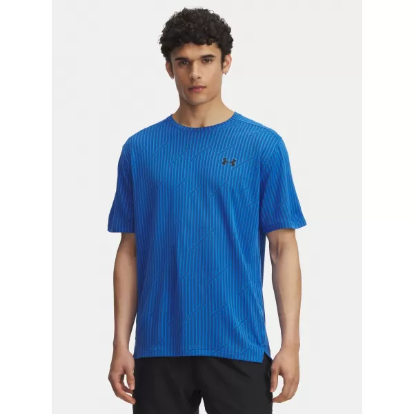 Мъжка тениска UNDER ARMOUR UA TECH VENT JACQUARD СИНЬО 