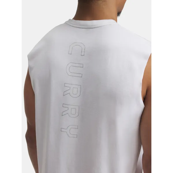 Мъжки потник UNDER ARMOUR CURRY SLVS TEE 1390352-100 БЯЛО 