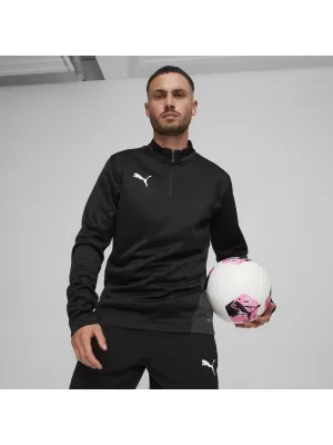 Риза PUMA TEAMGOAL TRAINING 1/4 ZIP TO 658629_03 PUMA BLACK/WHITE/DARK GREY