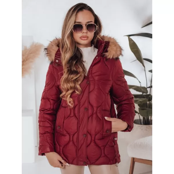  Дамско яке DSTREET TY5014 ЧЕРВЕНО 