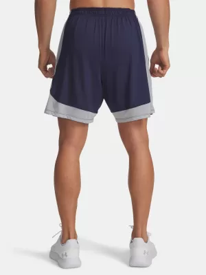 Мъжки шорти UNDER ARMOUR UA TECH VENT 2IN1 SHORT 6005917-410 СИНЬО