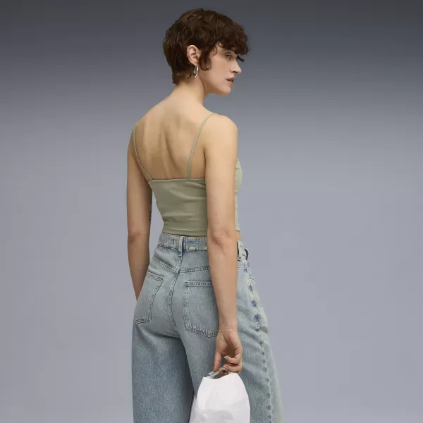  Дамски потник PUMA WARDROBE ESS RIBBED TANK TOP 62977182 ЛУКСОЗНА АРМИЯ 