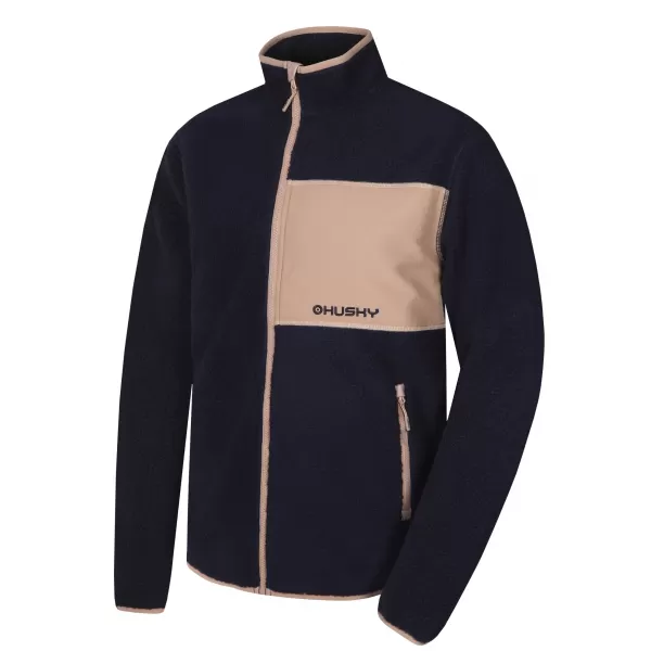  Мъжки суичър HUSKY ADDY ZIP M ТЪМНО СИНЬО 