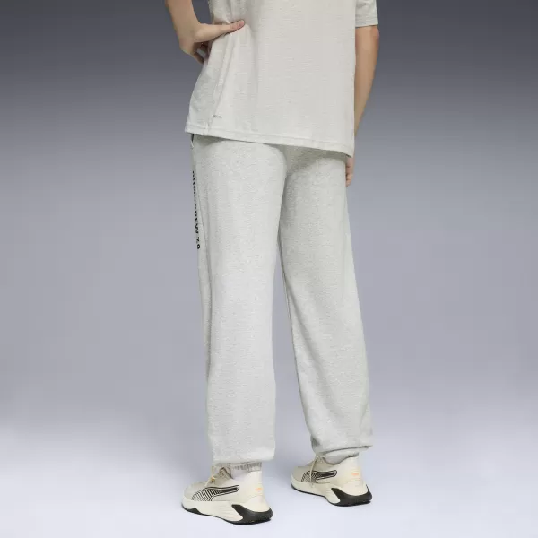  Мъжки спортен панталон PUMA M GRAPHIC FRENCH TERRY JOGGER 52770304 СВЕТЛОСИВ ПИРЕН 