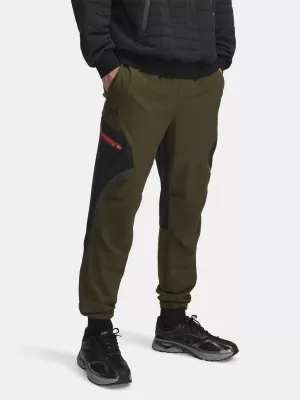 Мъжки спортен панталон UNDER ARMOUR UA UNSTOPPABLE CARGO PANT 1390256-308 ЗЕЛЕНО