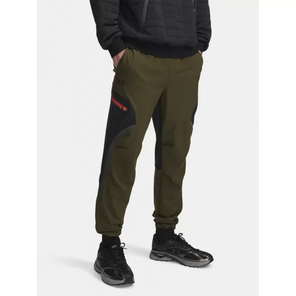  Мъжки спортен панталон UNDER ARMOUR UA UNSTOPPABLE CARGO PANT 1390256-308 ЗЕЛЕНО 