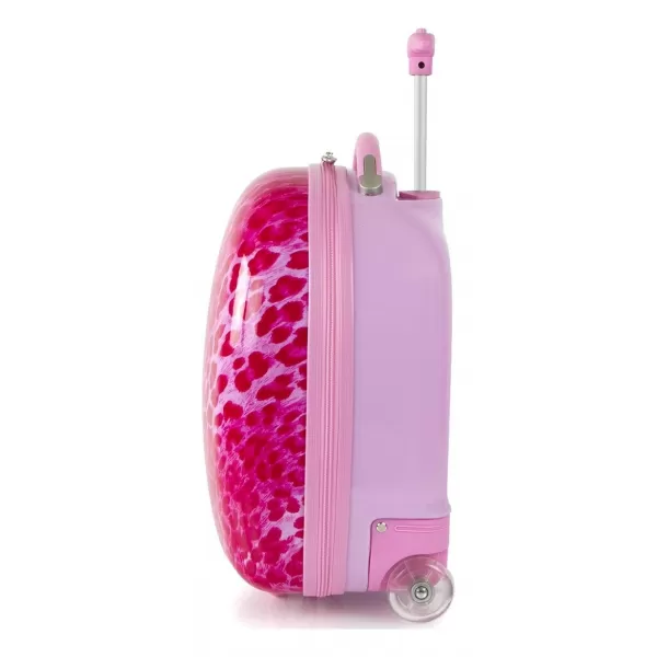  куфар HEYS KIDS PINK LEOPARD РОЗОВ ЛЕОПАРД 