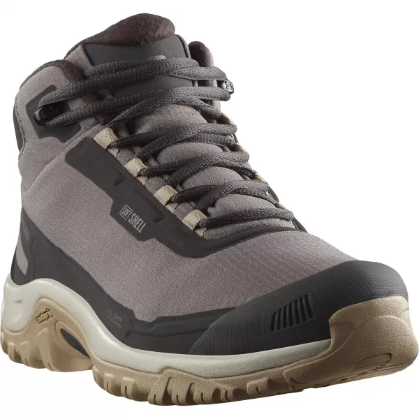  Дамски обувки SALOMON SHELTER WATERPROOF W СЛИВОВО КОТЕ/ФАНТОМ/ДЕСЕРТЕН ТЕН 
