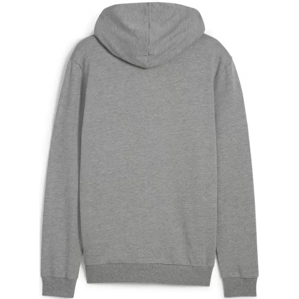  Яке PUMA TEAMGOAL CASUALS HOODED JACK 658595_33 СРЕДНО СИВО ХЕДЪР/БЯЛО 
