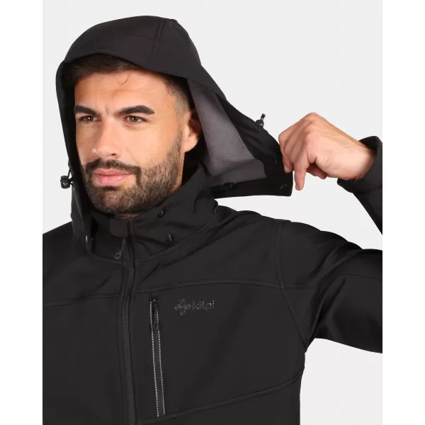  Мъжко яке за софтуер KILPI RAVIO-M ZM0129KI ЧЕРНО 