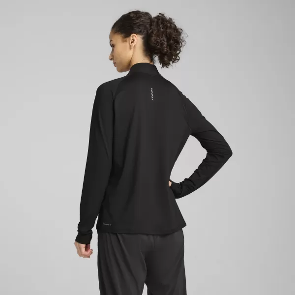  Риза PUMA W RUN VELOCITY CLOUDSPUN 1/4 ZIP 52665001 PUMA BLACK 
