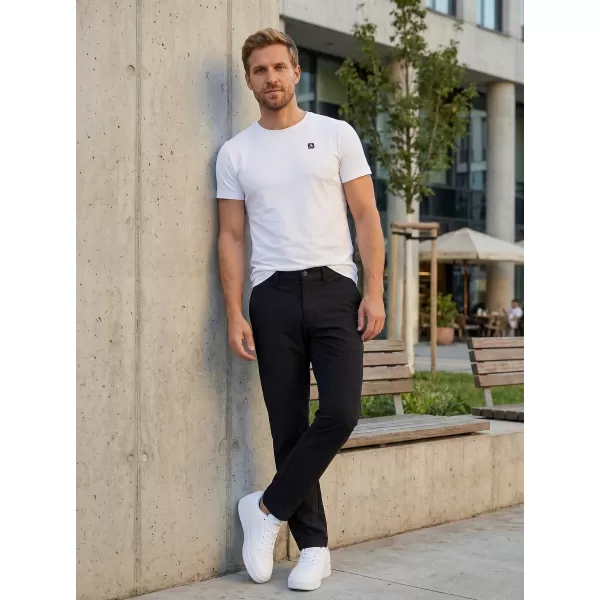  Мъжки панталон ALTISPORT ATS TROUSER SLIM-FIT ЧЕРЕН 