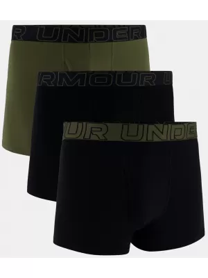 Мъжки боксерки UNDER ARMOUR M UA PERF COTTON (3KS) 1383891-005 ЧЕРНО W/МОРСКО ОТ