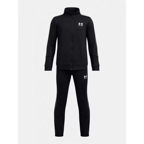  Комплект за момчета UNDER ARMOUR UA B ICON KNIT TRACKSUIT 1390295-001 ЧЕРЕН 