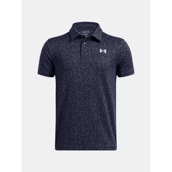  Момчешка тениска UNDER ARMOUR UA PLAYOFF PRINTED POLO 1382681-413 СИНЬО 