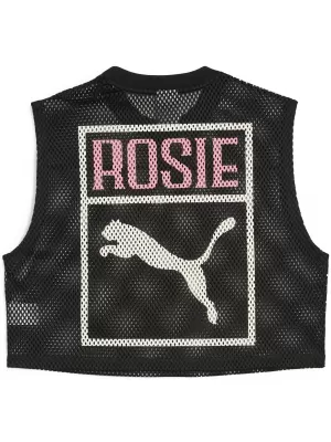 Топ резервоар PUMA X ROSÉ RELAXED MESH TOP 63380401 PUMA BLACK