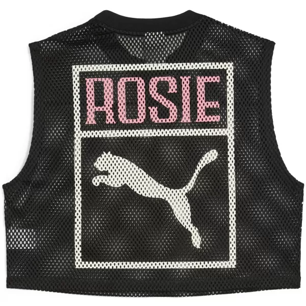  Топ резервоар PUMA X ROSÉ RELAXED MESH TOP 63380401 PUMA BLACK 