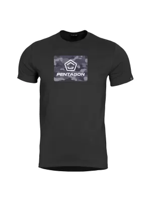 тениска PENTAGON AGERON SPOT CAMO K09012 ЧЕРЕН