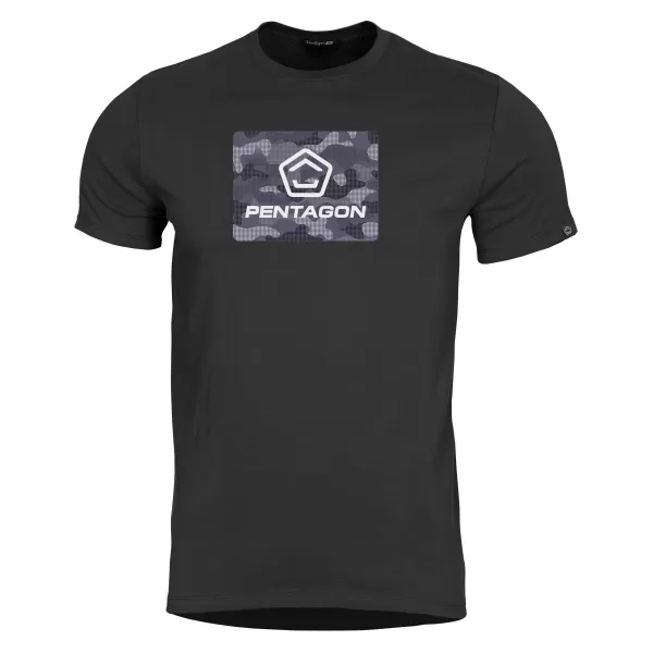  тениска PENTAGON AGERON SPOT CAMO K09012 ЧЕРЕН 